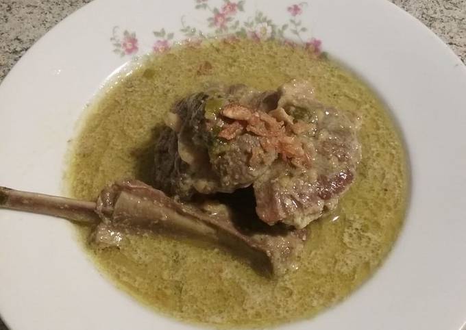 Sop/soto kambing