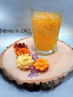 عکسی از دستور فالوده سیب