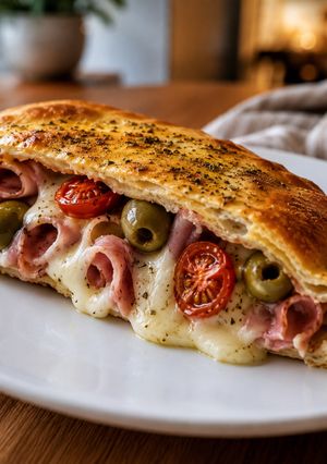 Una foto de Calzone