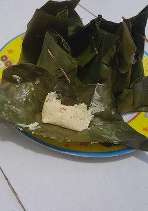Foto resep Tahu kukus daun pisang (menu diet)