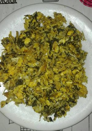 Foto principal de Bacalao dorado con espinacas 