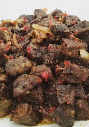 Foto resep Paru Balado