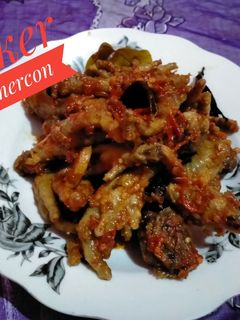 Foto resep 96) ceker mercon
