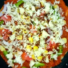 Homemade Pizza Roti A picture of Homemade Pizza Roti.