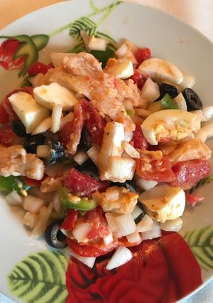Foto principal de Esqueixada o ensalada de bacalao
