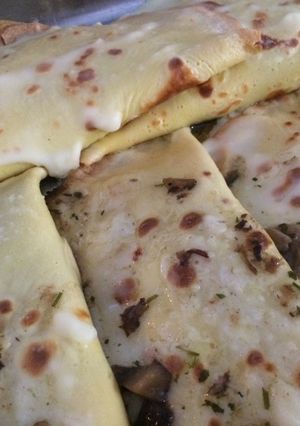 Foto di Crespelle ai funghi