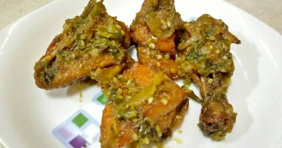  Resep  Ayam  Goreng Sambal Ijo oleh Emma Novita Sari  Cookpad