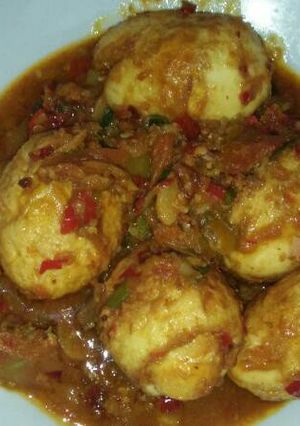 Foto resep Telur bumbu bali