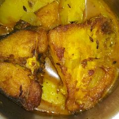 A picture of Fish curry.