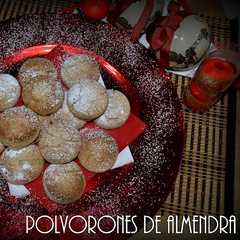 Una foto de Polvorones de almendra