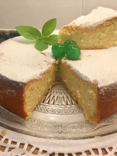 Foto principal de Bizcocho de requeson o ricotta y almendra