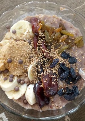 عکسی از دستور اوتمیل صبحانه ی رژیمی