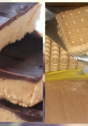 صورة لوصفة حلوى بالبسكويت روعة