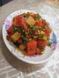 Spicy Chillie Pineapple Watermelon Salad