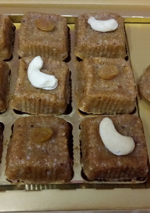 A picture of Mathura peda.