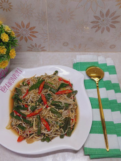 Foto resep Tumis Triple T (Taoge, Kacang Panjang, Teri)
