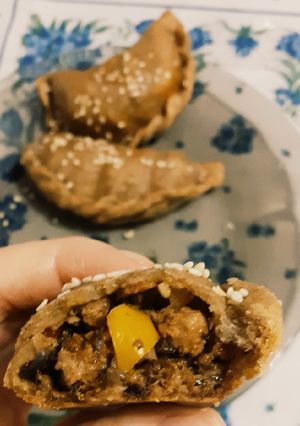 Una foto de Empanadas de carne de soja veganas