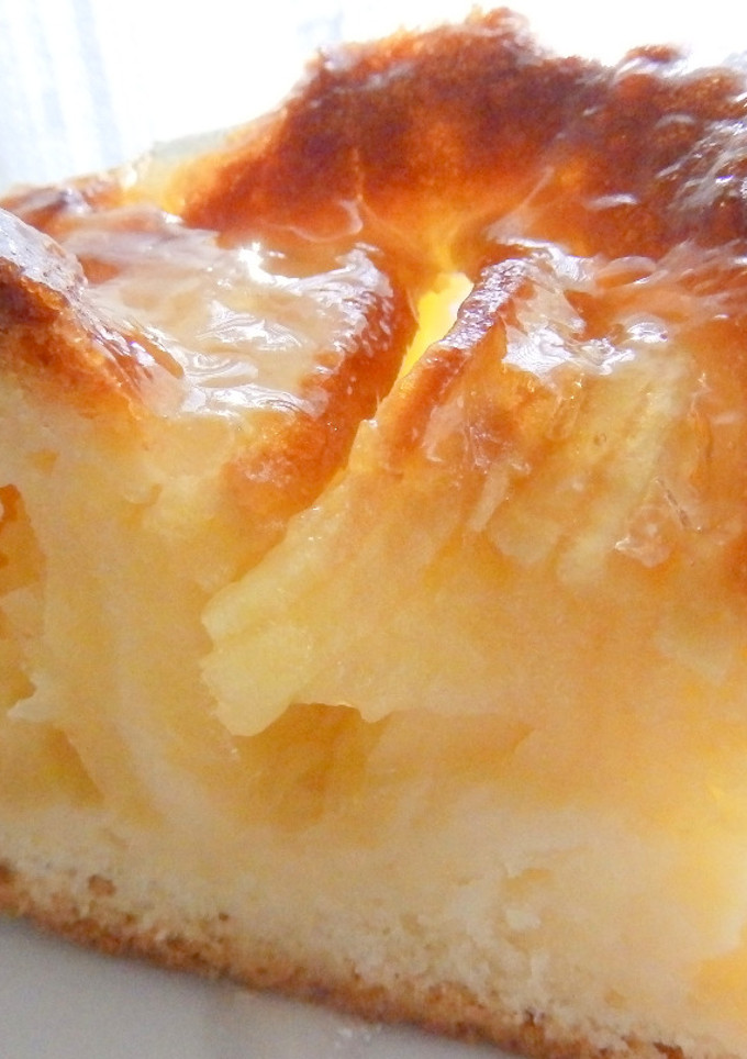 Una foto de Bizcocho de manzana