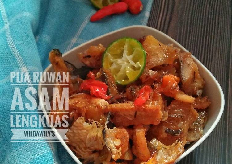 Langkah Mudah untuk Membuat Pija Ruwan Asam Lengkuas #pr_recookolahanikanasin yang Sempurna