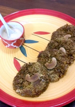 A picture of Veggies cutlet.