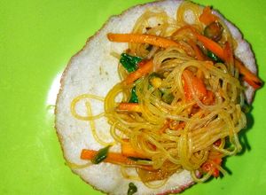 Foto resep Mie soun ala korea (japche rasa pribumi)