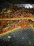 Pizza sin horno (olla essen)