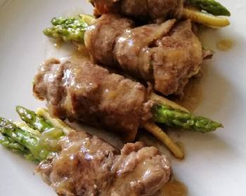 New Recipe Asparagus Roll Savory Delicious