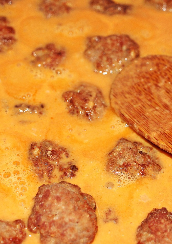 Una foto de Albóndigas a la Parmesana