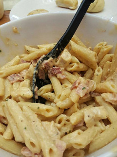 A picture of Chicken Bacon Ranch Pasta.