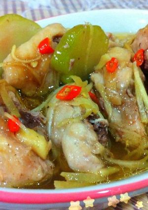【四川榨菜蒸雞】 的食譜成品照片