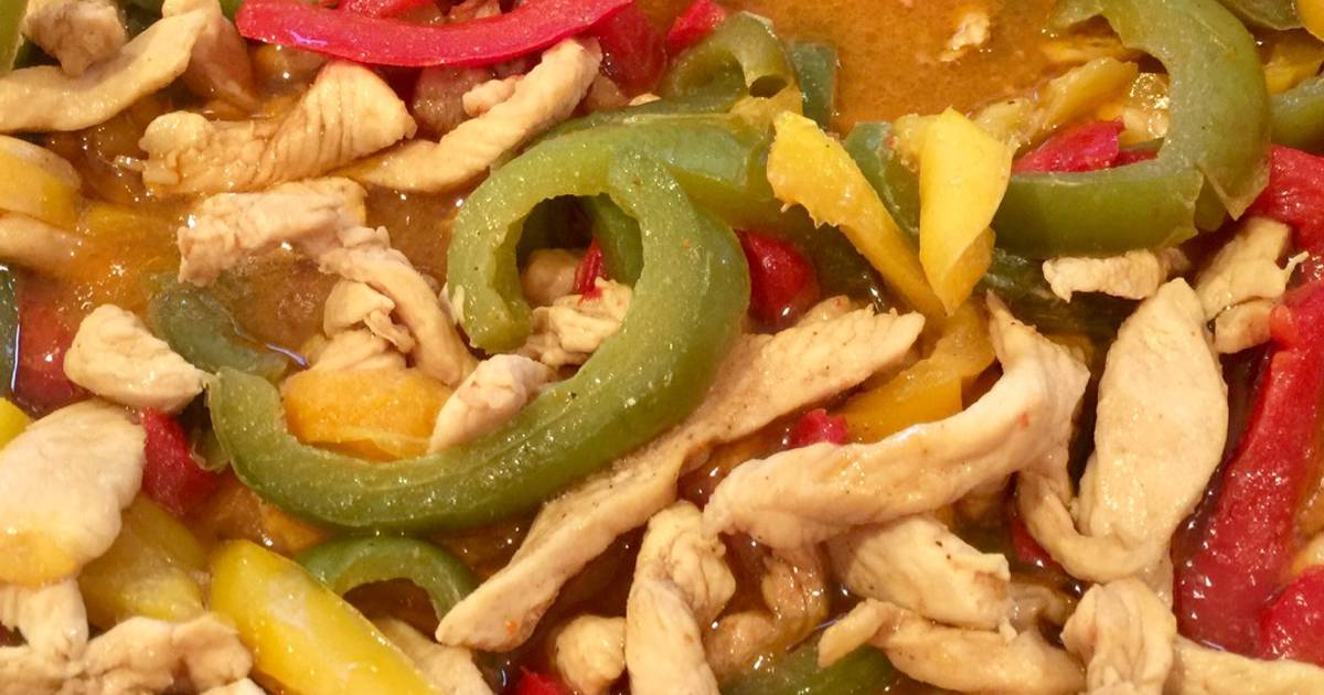 Arriba 82+ imagen fajitas de pollo receta original Abzlocal.mx