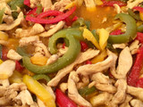 Fajitas de pollo