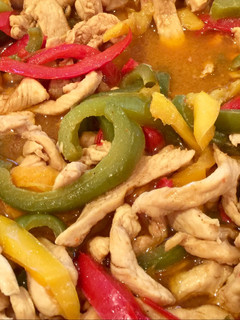 Una foto de Fajitas de pollo