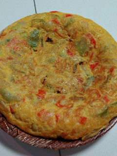 Una foto de Tortilla de calabacín y surimi