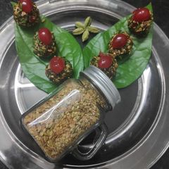 A picture of Homemade Mukhwas-Paan bites.