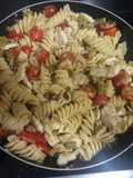 Espirales con pollo