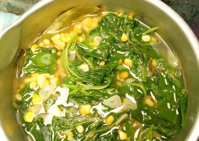 Resep Sayur Bening Bayam Jagung Manis Oleh Pesagi Corner Cookpad 3120