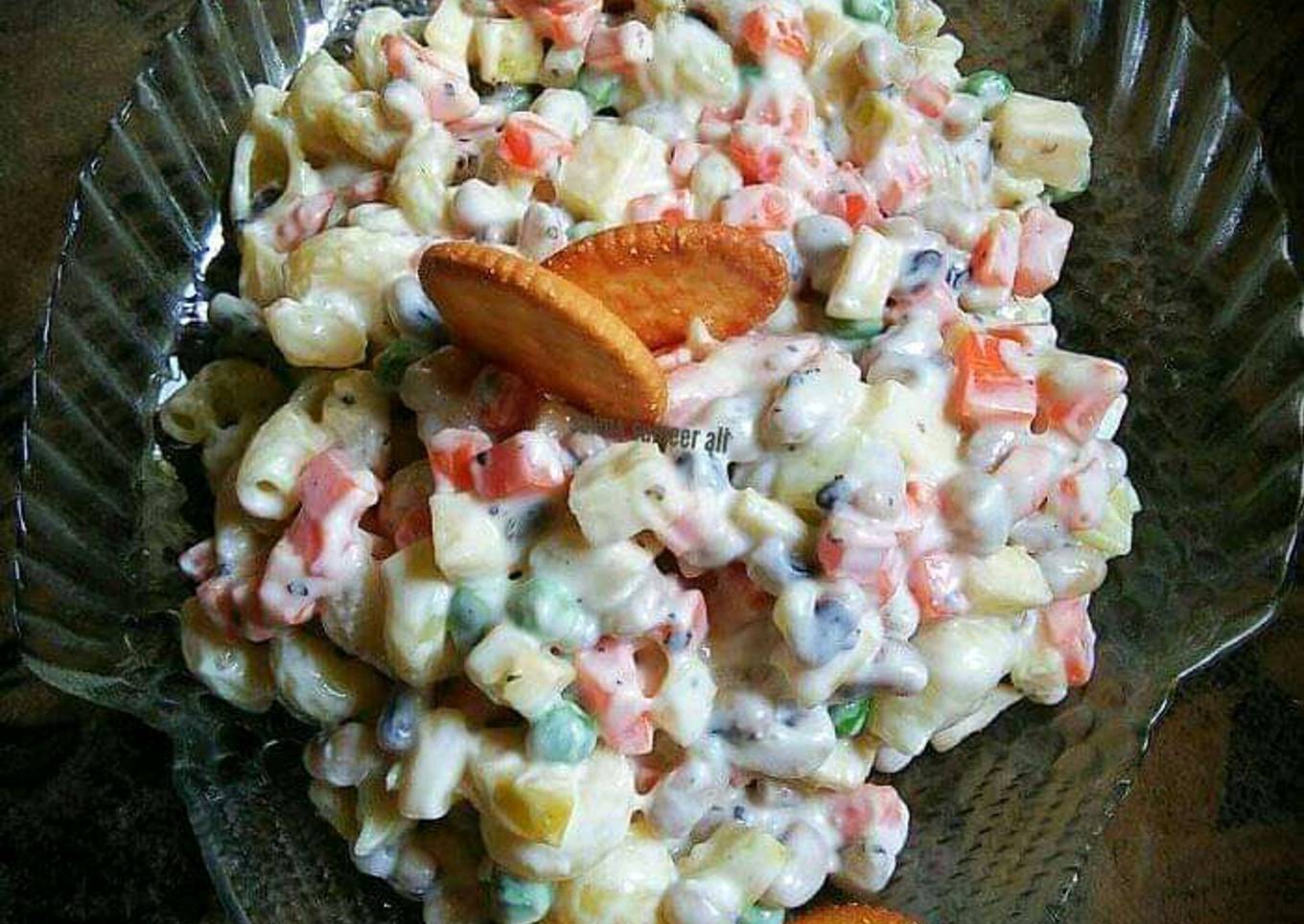 Rainbow fruit chaat