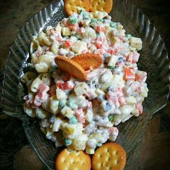 A picture of Rainbow fruit chaat.