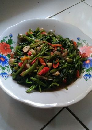 Foto resep Tumis kangkung🍽️😋