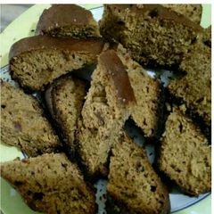 A picture of Plum jaggery cake(without oven).