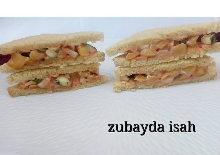 Recipe of Simple Potato Sandwich in 10 Minutes for Family