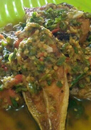 Foto resep Sambal ikan patin super pedas