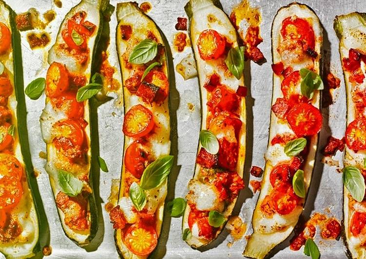 La Délicieuse Recette du La courgette pizza