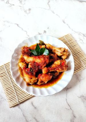 Foto resep Drummet Wings bumbu Rujak