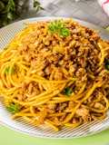 Resep Spaghetti Rendang