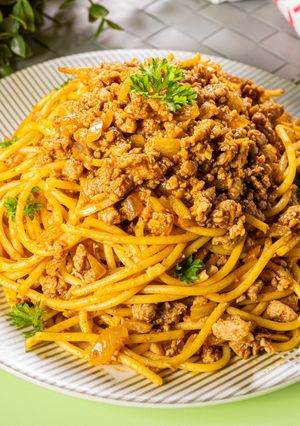 Foto resep Resep Spaghetti Rendang