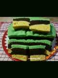 31. Bolu Kukus Lapis Takaran Gelas (No Mixer)