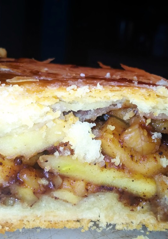 Una foto de Strudel de manzanas. 🤤💣