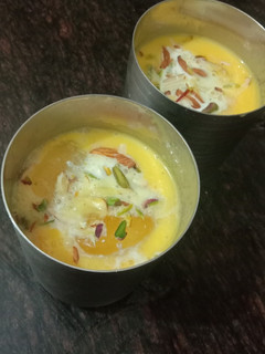 A picture of Mango lassi.